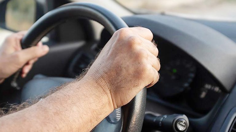 How to Hold Steering Wheel on Driving Test