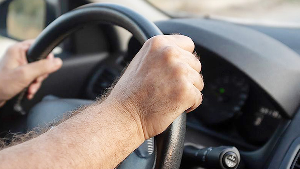 How to Hold Steering Wheel on Driving Test