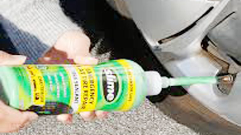 Does Green Slime Work on Car Tires