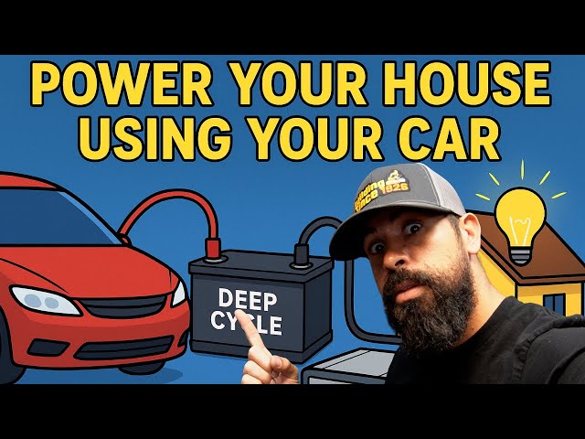 Can a Car Alternator Power a House