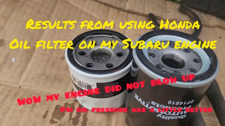 Do All Cars Use the Same Oil Filter