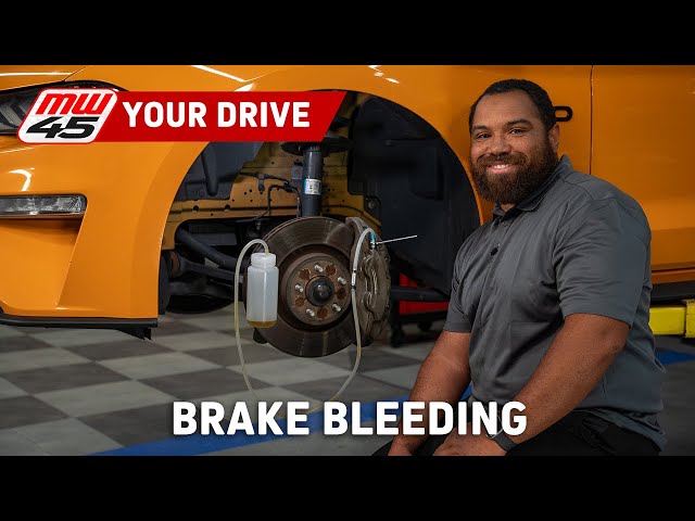 Do You Bleed Brakes With the Car on Or off