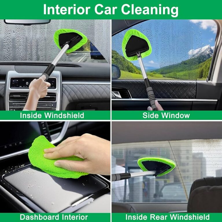 How to Clean Interior Car Windows