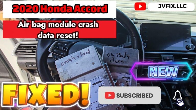 How to Reprogram Airbag Module